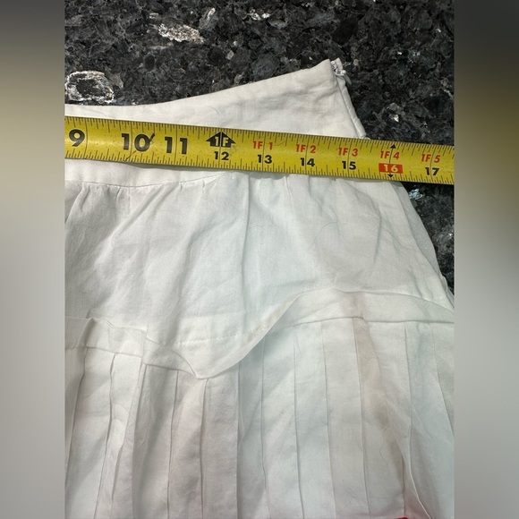 Calvin Klein | Boho Tiered Color Block A-Line Skirt Size 6 Small S - Picture 3 of 6